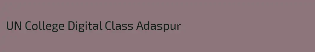 UN College Digital Class Adaspur